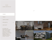 Tablet Screenshot of ganser-architektur.de
